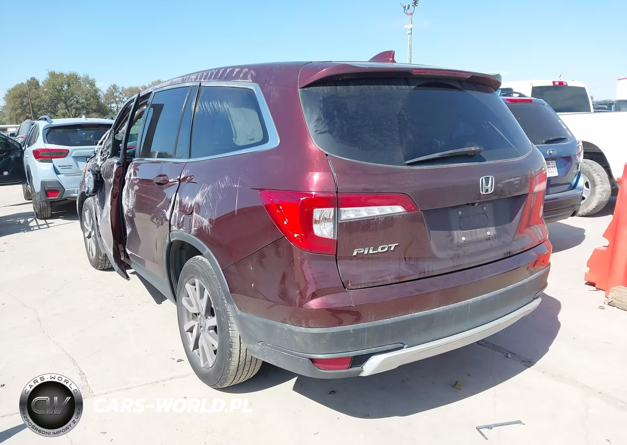 2019 Honda Pilot Ex-L VIN:5FNYF5H57KB034603 - 3