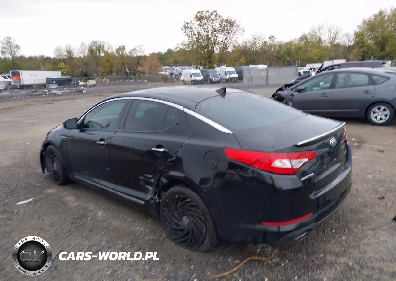 2013 Kia Optima Sx VIN:5XXGR4A67DG166129 - 3