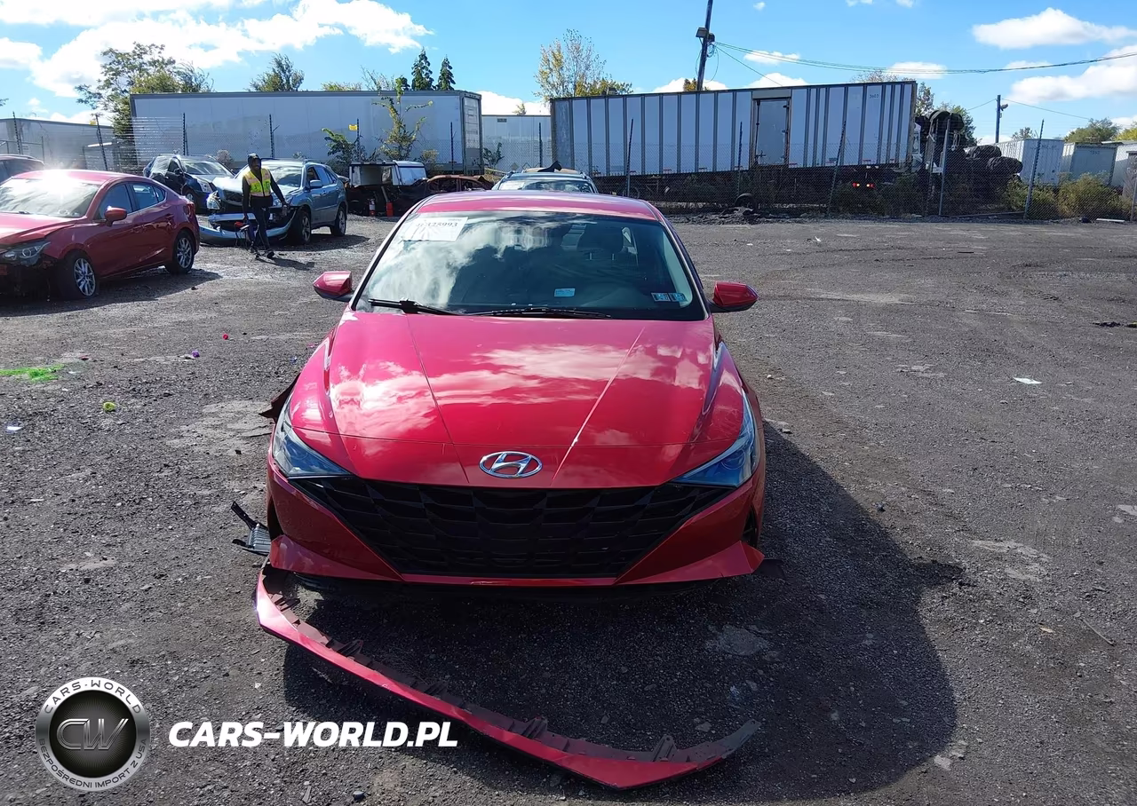 2021 Hyundai Elantra Se VIN:5NPLL4AG6MH041555 - 12