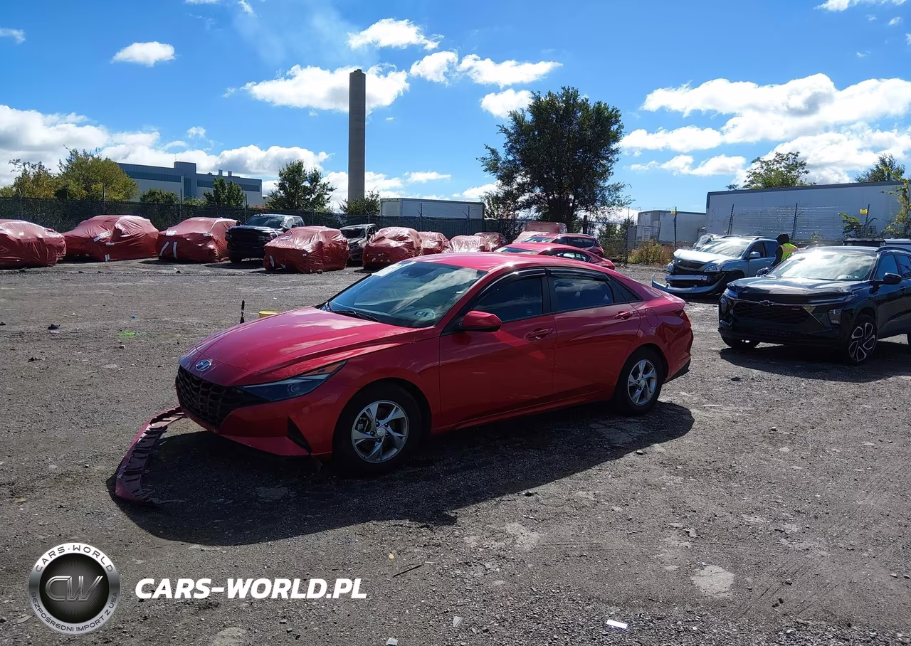 2021 Hyundai Elantra Se VIN:5NPLL4AG6MH041555 - 2