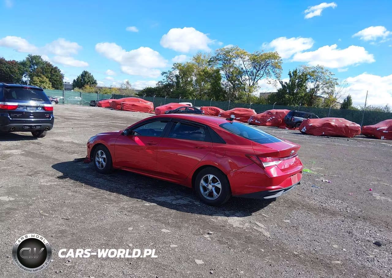 2021 Hyundai Elantra Se VIN:5NPLL4AG6MH041555 - 3