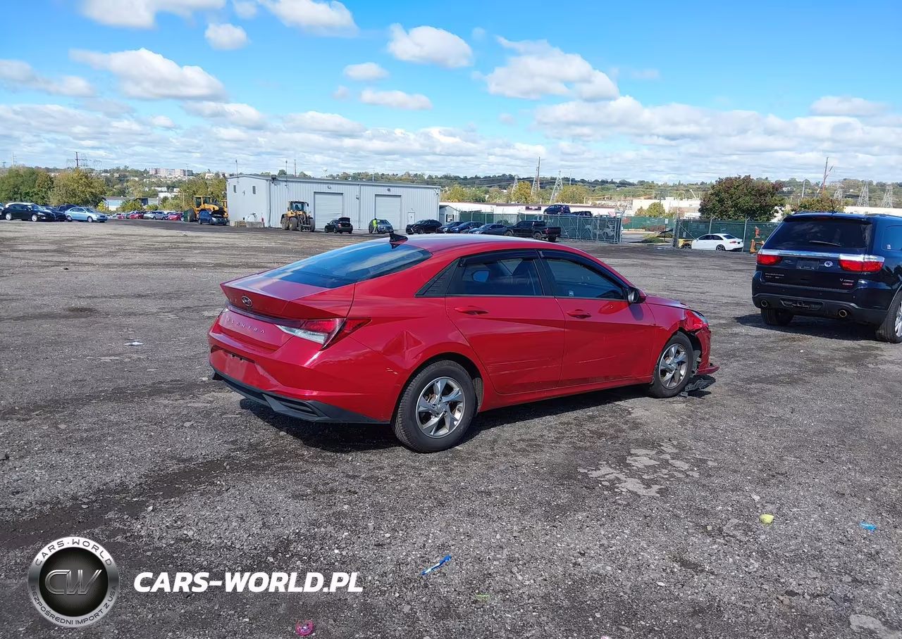 2021 Hyundai Elantra Se VIN:5NPLL4AG6MH041555 - 4