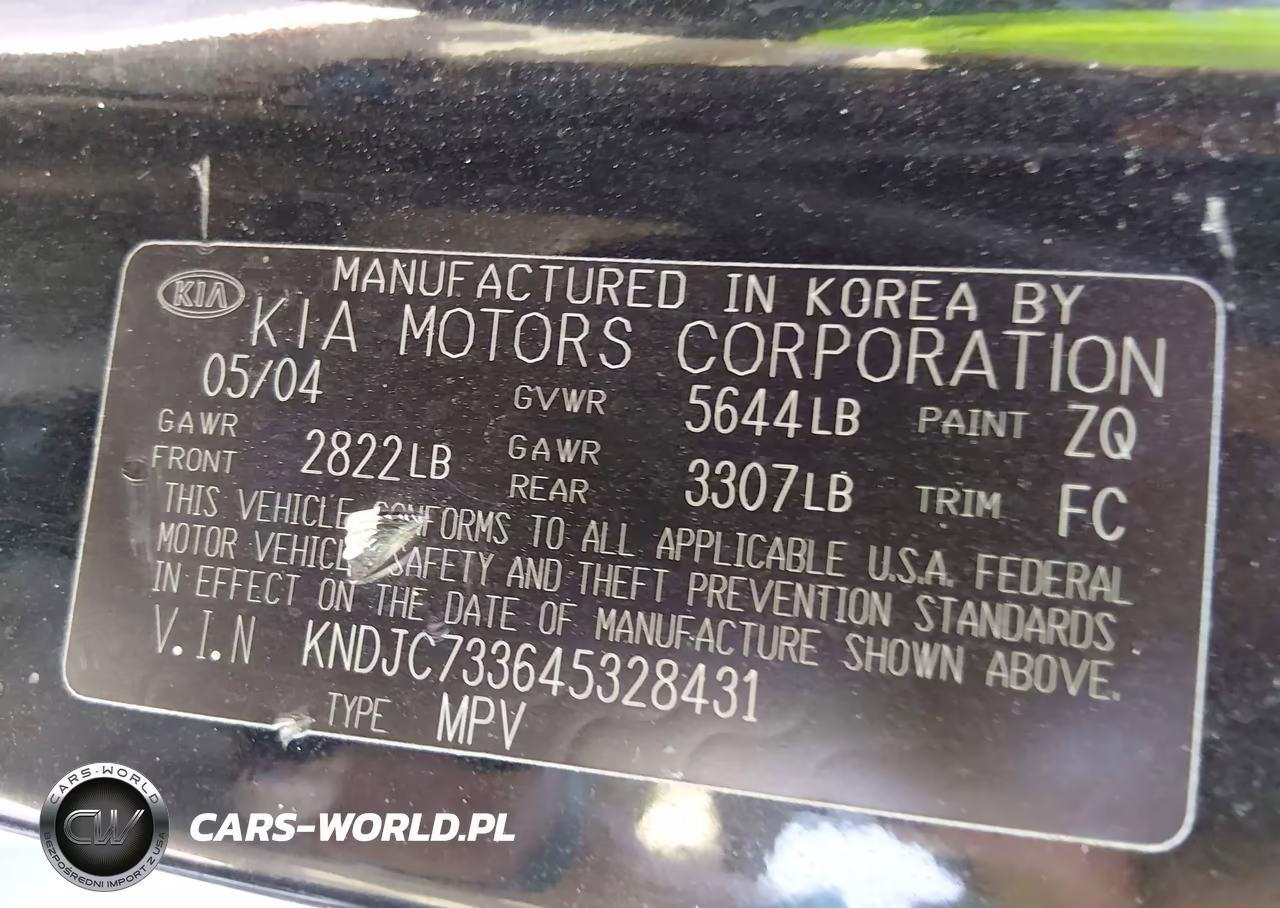 2004 Kia Sorento Ex-Lx VIN:KNDJC733645328431 - 9