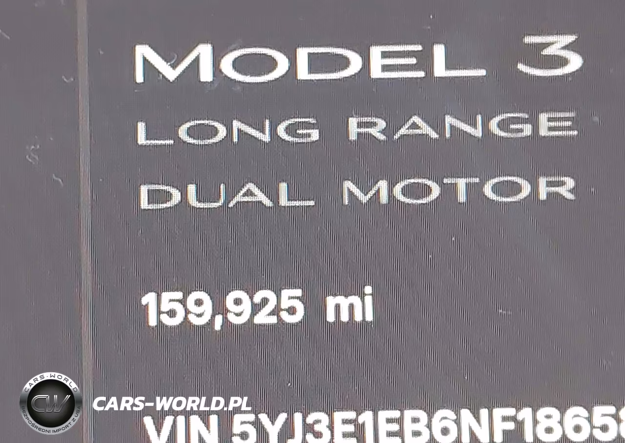2022 Tesla Model 3 Long Range Dual Motor All-Wheel Drive VIN:5YJ3E1EB6NF186585 - 16