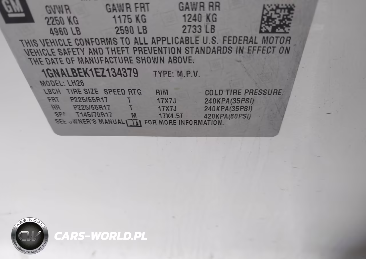 2014 Chevrolet Equinox 1Lt VIN:1GNALBEK1EZ134379 - 9