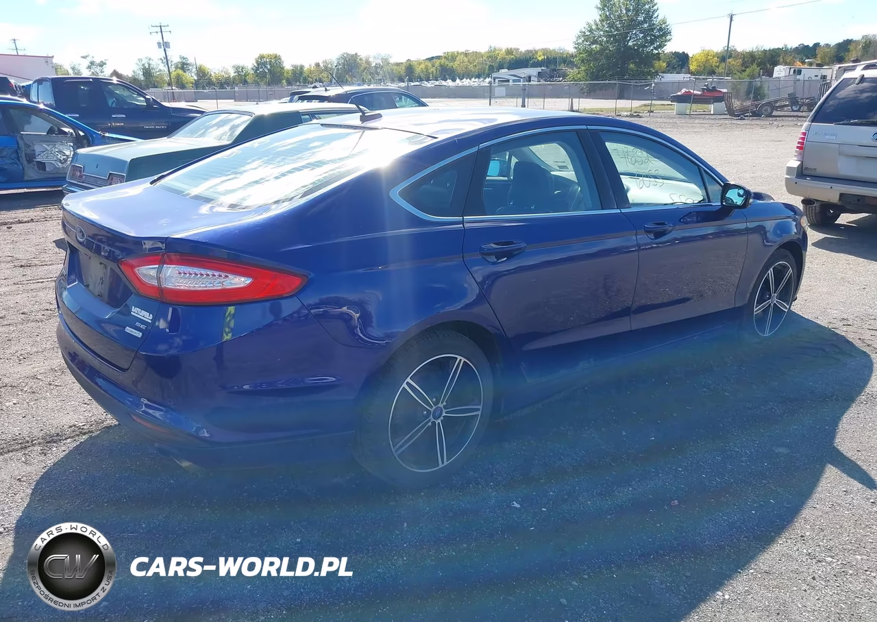 2014 Ford Fusion Se VIN:1FA6P0HD4E5354892 - 4