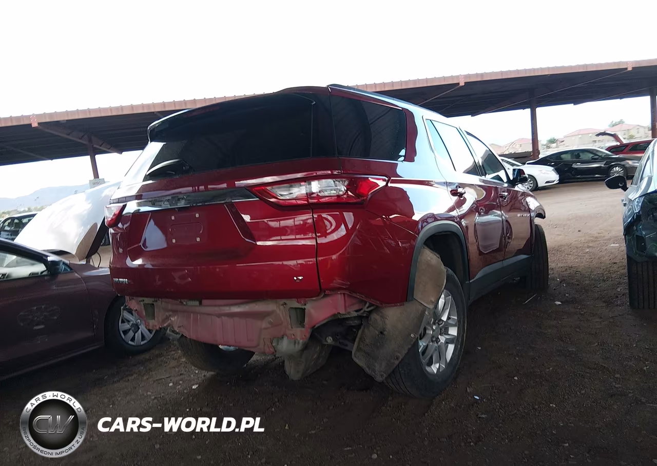 2020 Chevrolet Traverse Fwd Lt Cloth VIN:1GNERGKW7LJ158685 - 4