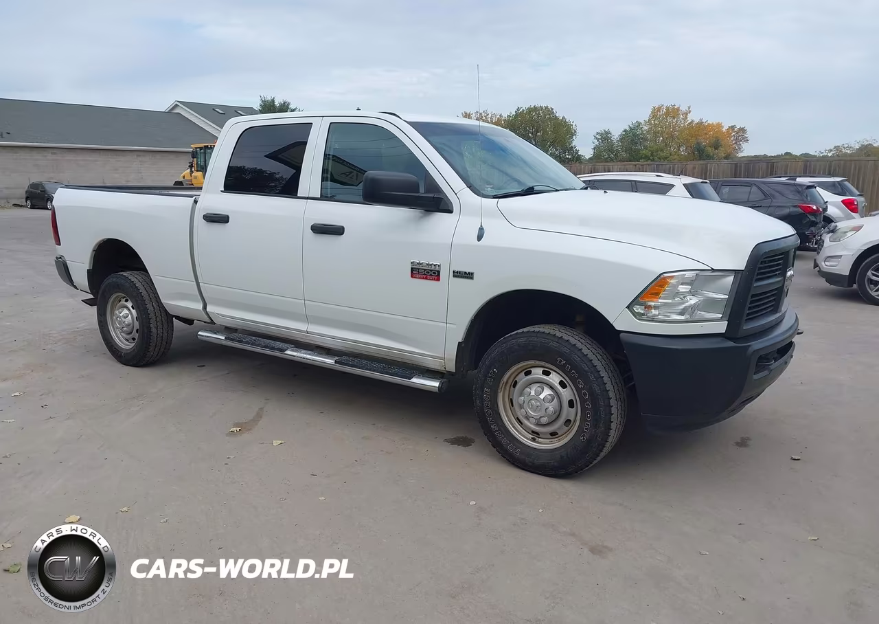 2012 Ram 2500 St VIN:3C6TD5CT7CG298400 - 1