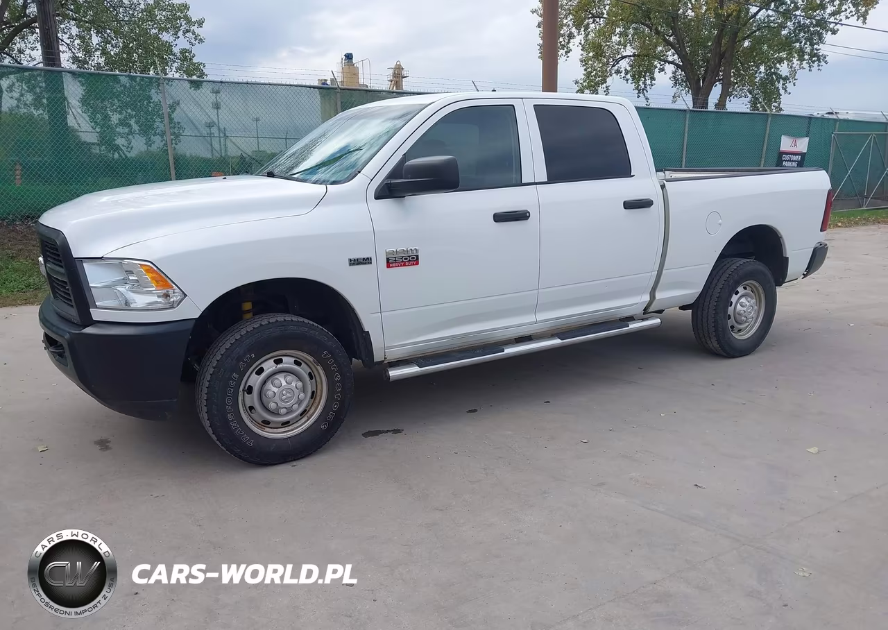 2012 Ram 2500 St VIN:3C6TD5CT7CG298400 - 2