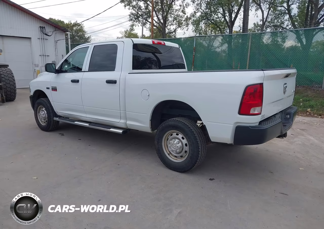 2012 Ram 2500 St VIN:3C6TD5CT7CG298400 - 3