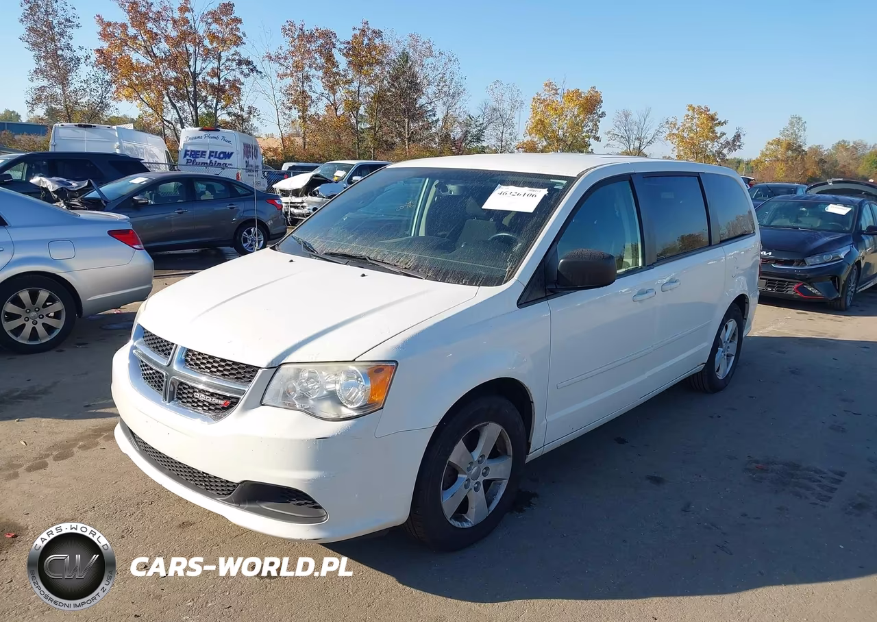 2013 Dodge Grand Caravan Se VIN:2C4RDGBG7DR549415 - 2