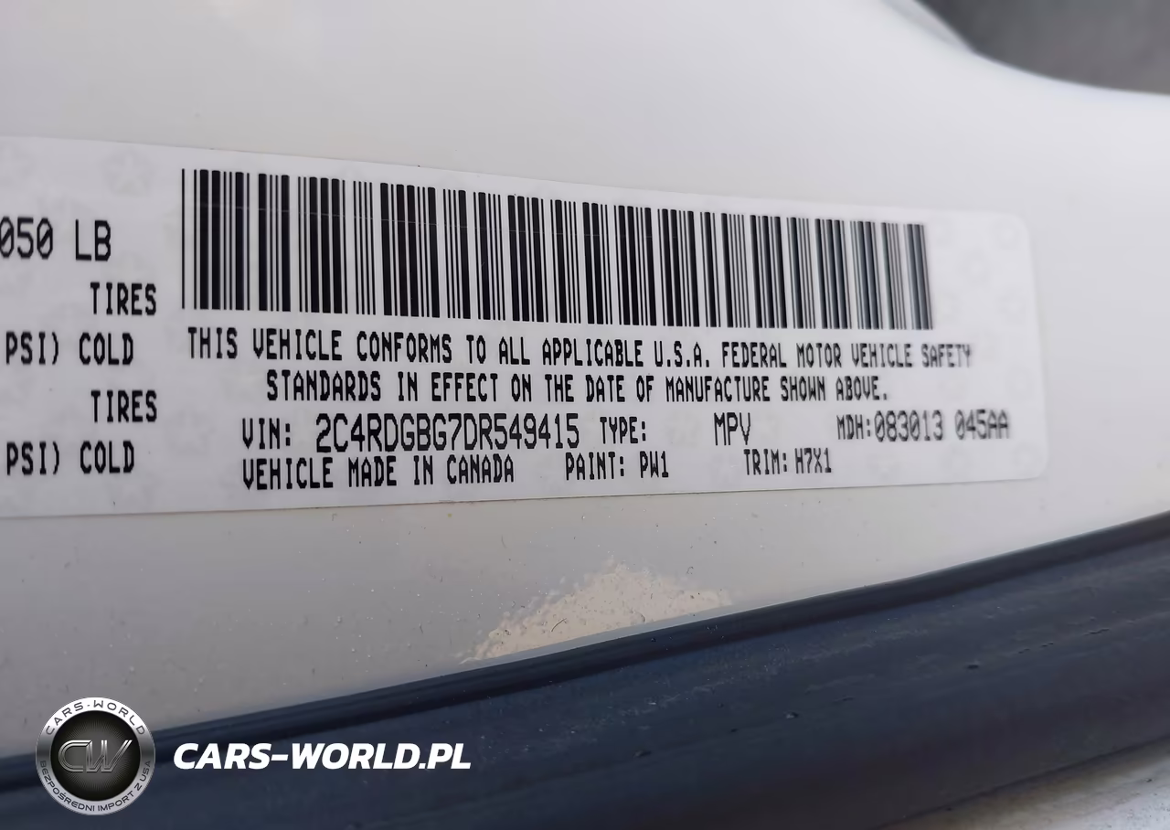 2013 Dodge Grand Caravan Se VIN:2C4RDGBG7DR549415 - 9