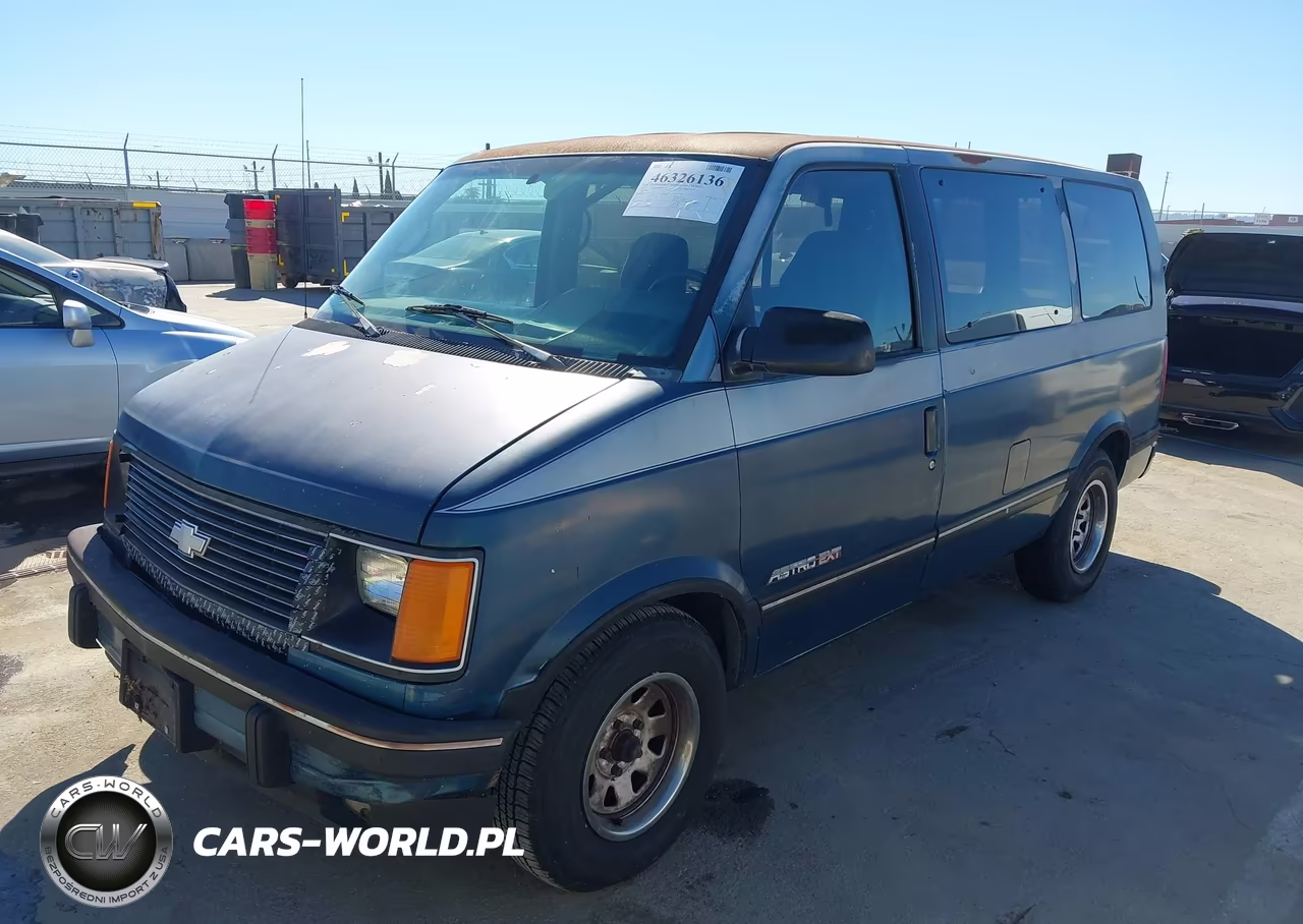 1992 Chevrolet Astro VIN:1GNDM19Z1NB138906 - 2