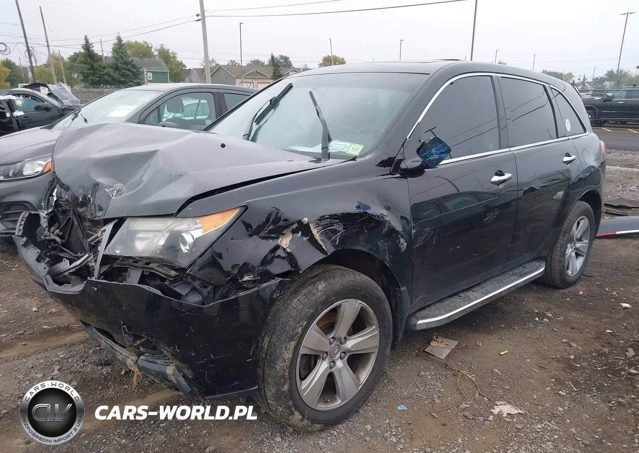 2010 Acura Mdx VIN:2HNYD2H46AH519765 - 2