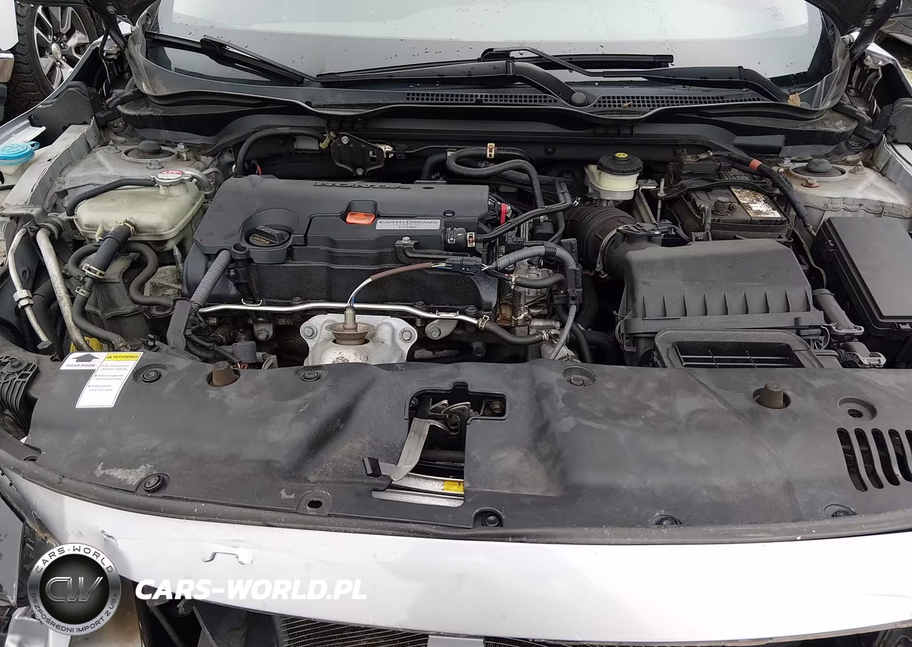 2019 Honda Civic Lx VIN:2HGFC2F68KH516325 - 10