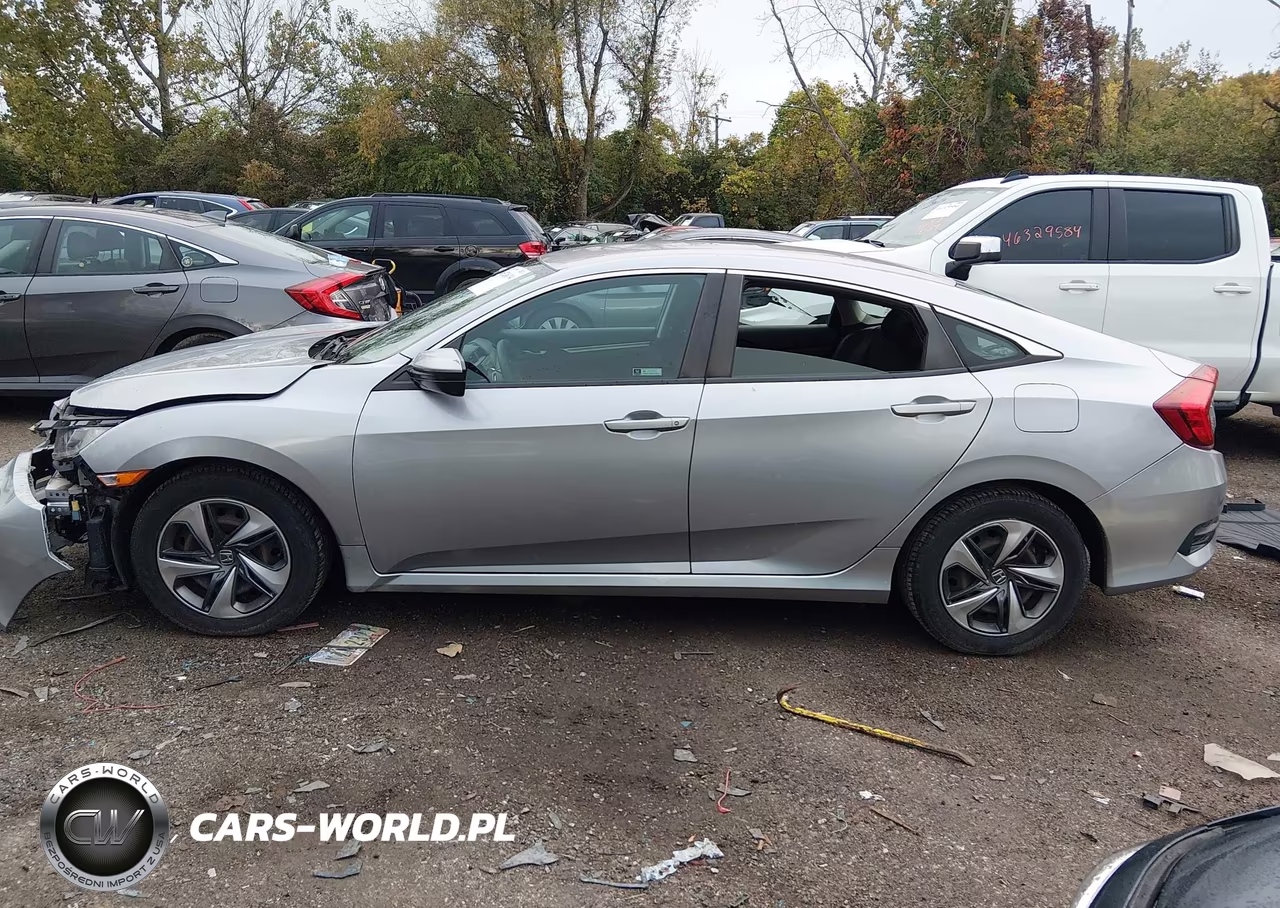 2019 Honda Civic Lx VIN:2HGFC2F68KH516325 - 15