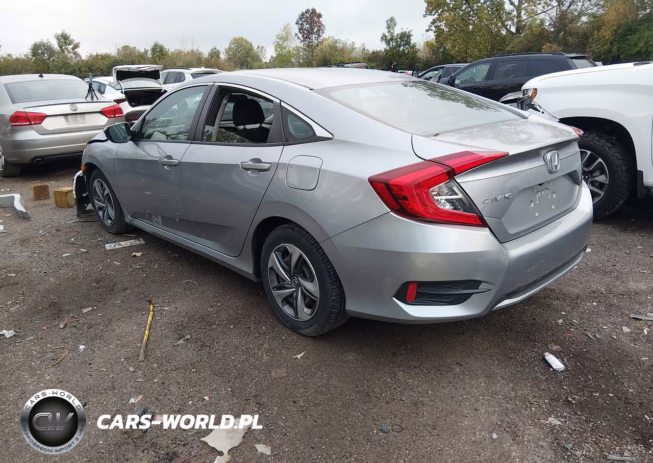 2019 Honda Civic Lx VIN:2HGFC2F68KH516325 - 3