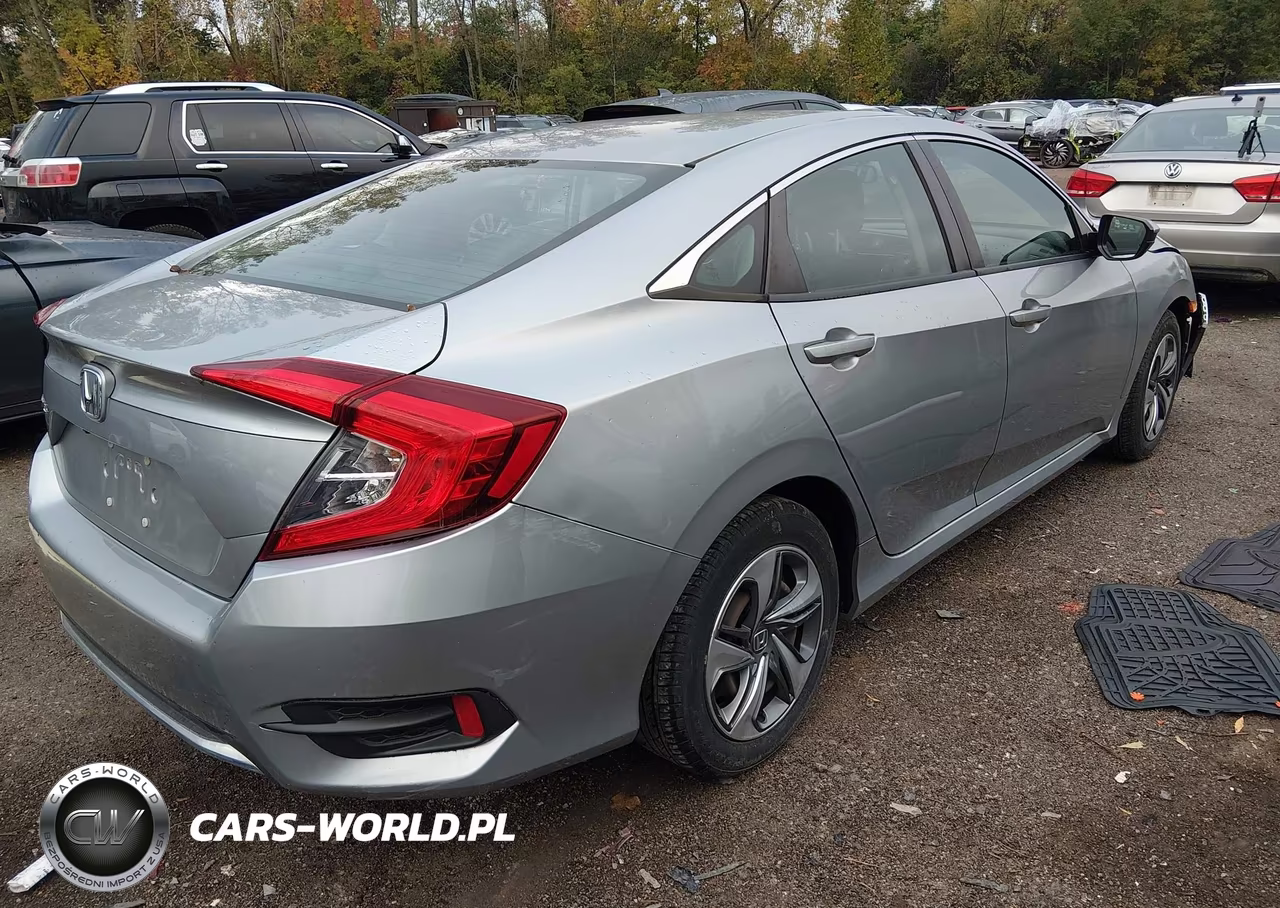 2019 Honda Civic Lx VIN:2HGFC2F68KH516325 - 4