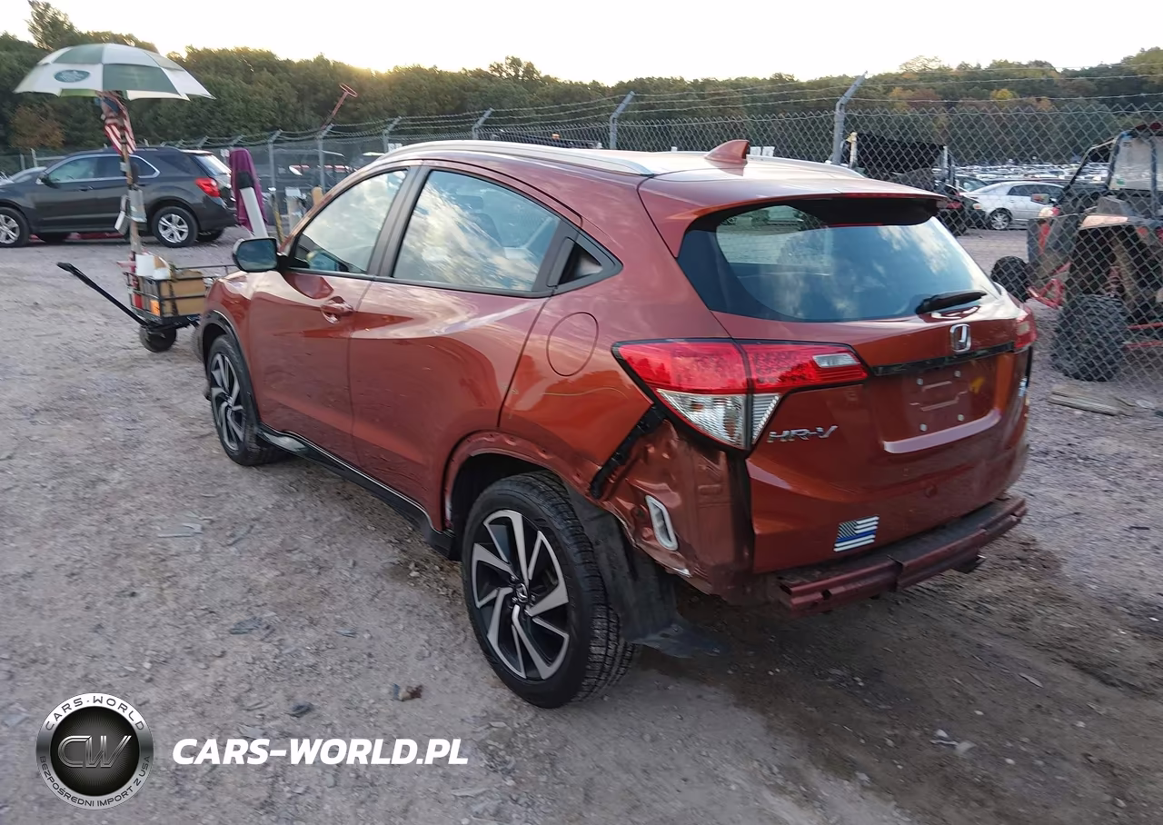 2019 Honda Hr-V Sport VIN:3CZRU6H16KM707268 - 3