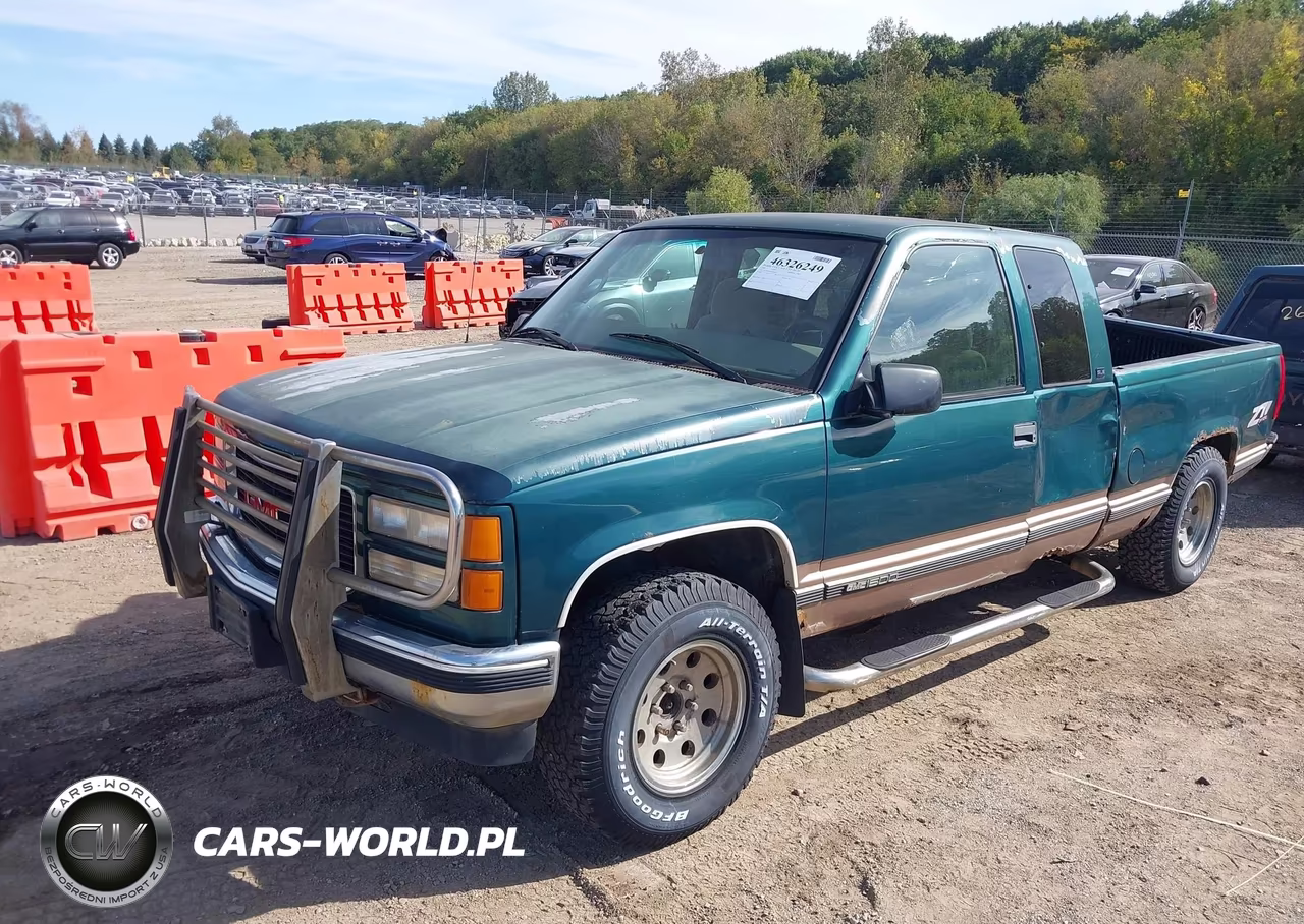 1997 GMC Sierra 1500 Sl Wideside VIN:1GTEK19R9VE504693 - 2
