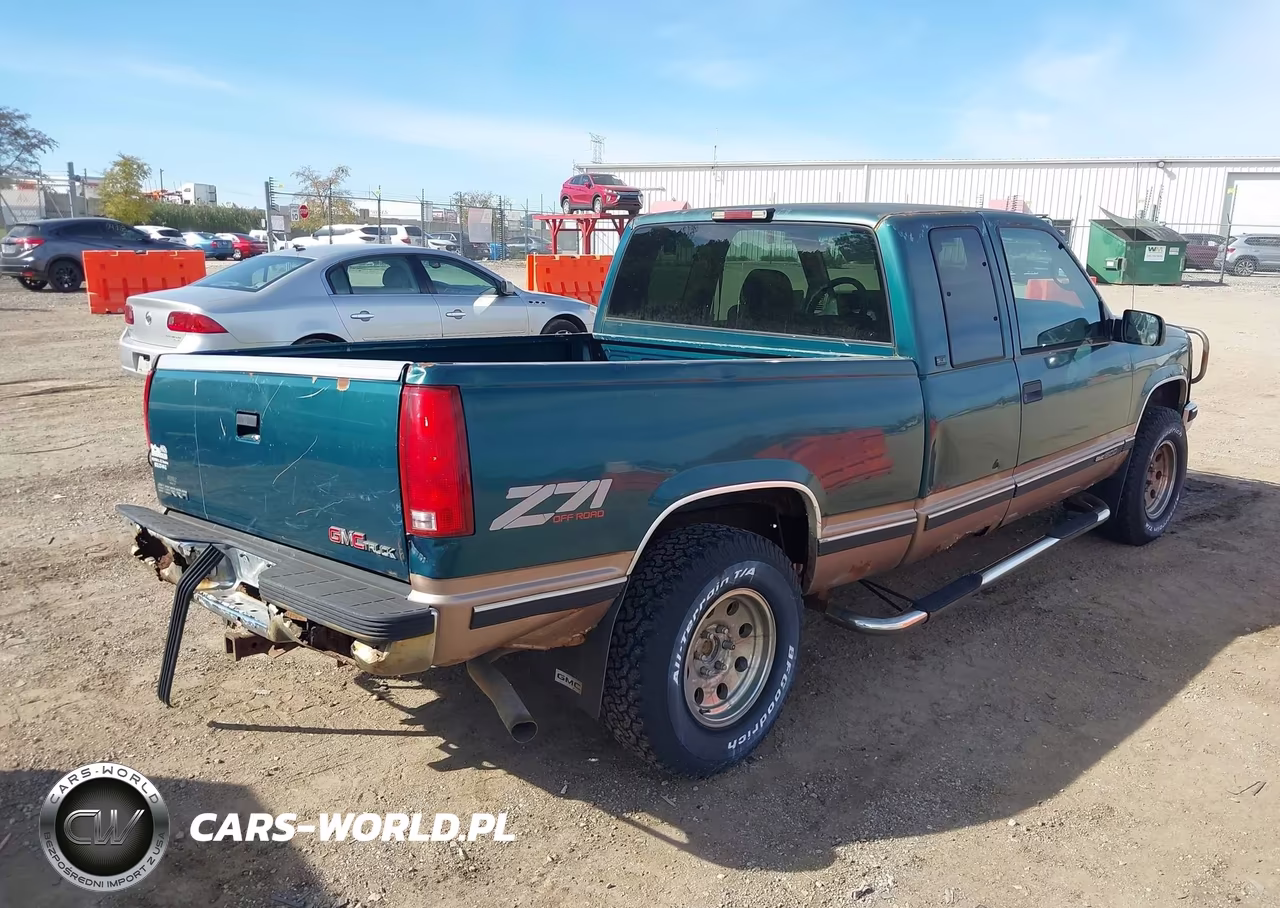 1997 GMC Sierra 1500 Sl Wideside VIN:1GTEK19R9VE504693 - 4