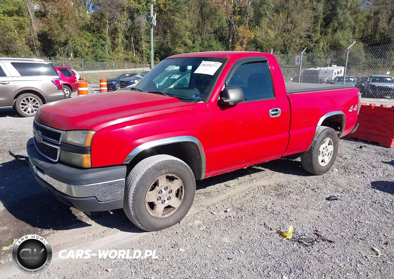2007 Chevrolet Silverado 1500 Classic Work Truck VIN:3GCEK14V67G184720 - 2