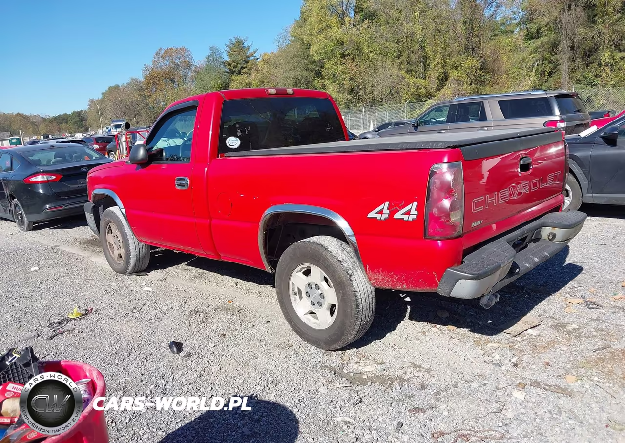 2007 Chevrolet Silverado 1500 Classic Work Truck VIN:3GCEK14V67G184720 - 3