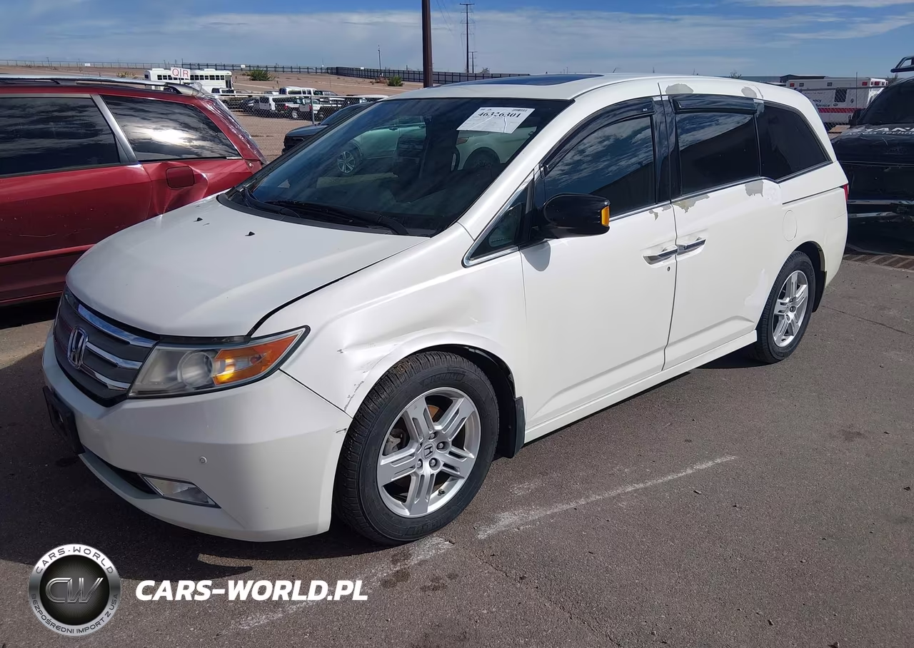 2012 Honda Odyssey Touring-Touring Elite VIN:5FNRL5H98CB142701 - 2