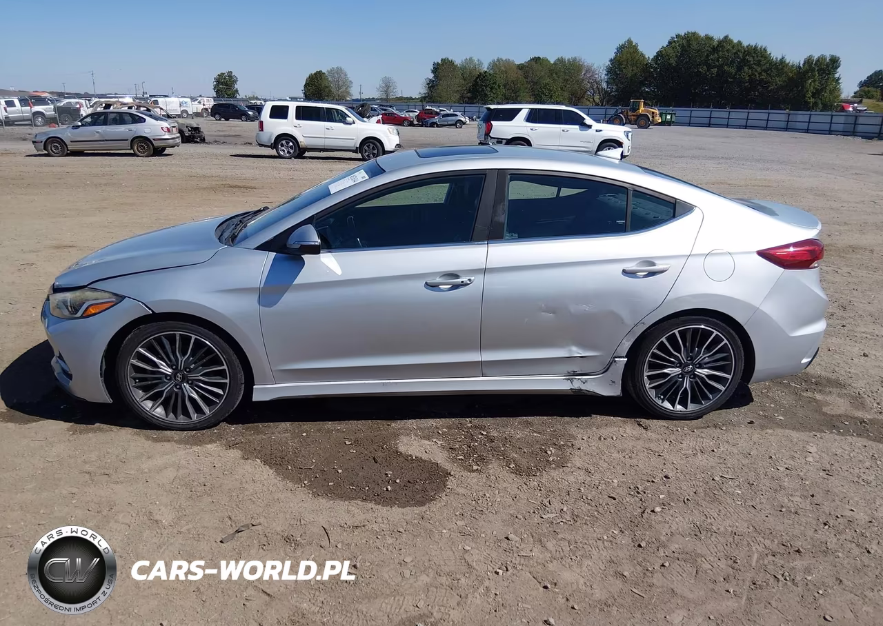 2018 Hyundai Elantra Sport VIN:KMHD04LB5JU509786 - 14