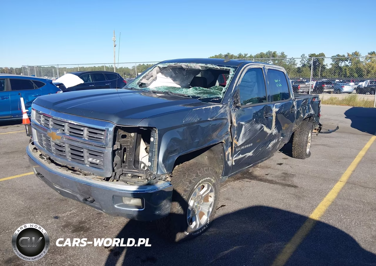 2014 Chevrolet Silverado 1500 2Lt VIN:3GCUKREC4EG152322 - 2