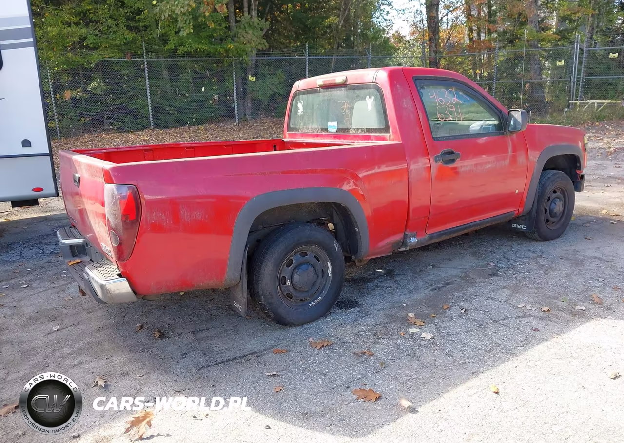 2007 GMC Canyon Work Truck VIN:1GTCS149078126196 - 4