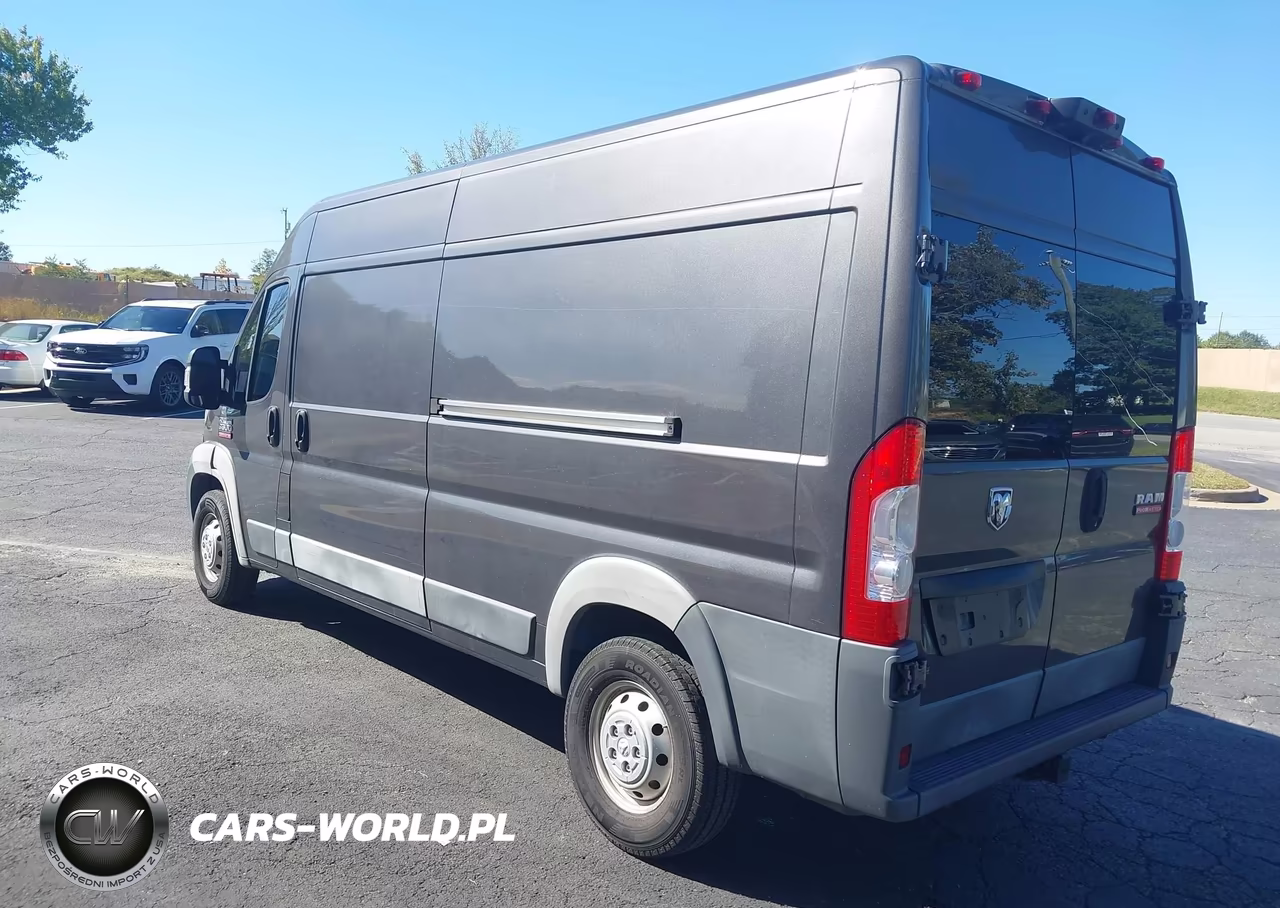 2018 Ram Promaster 3500 High Roof 159 Wb VIN:3C6URVHG6JE141726 - 3