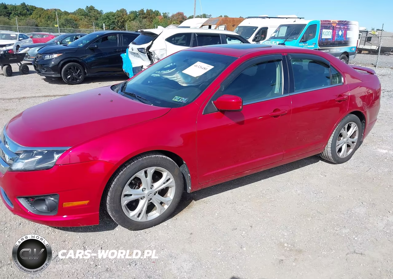 2012 Ford Fusion Se VIN:3FAHP0HA5CR234799 - 2