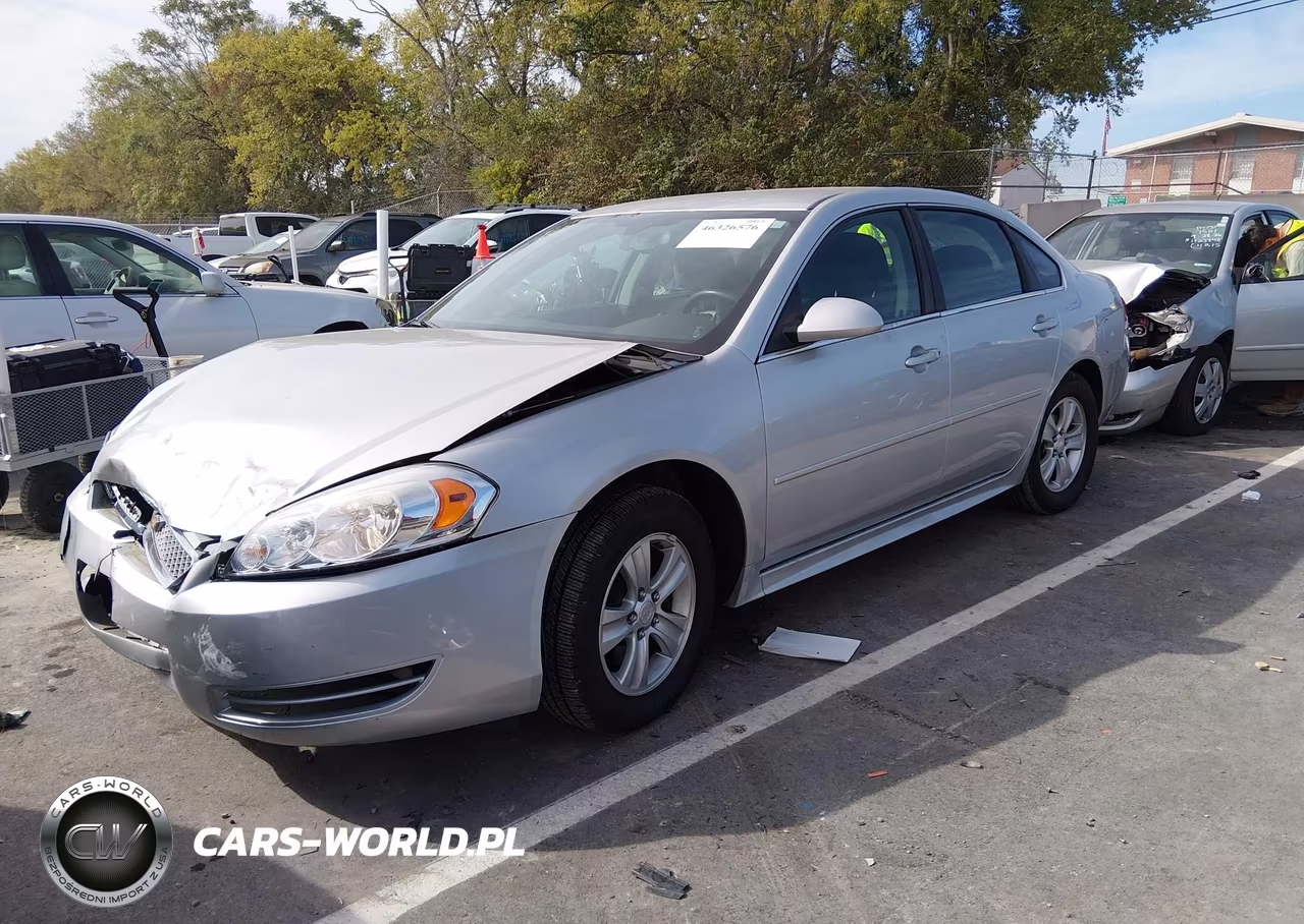 2012 Chevrolet Impala Ls VIN:2G1WA5E34C1219245 - 2
