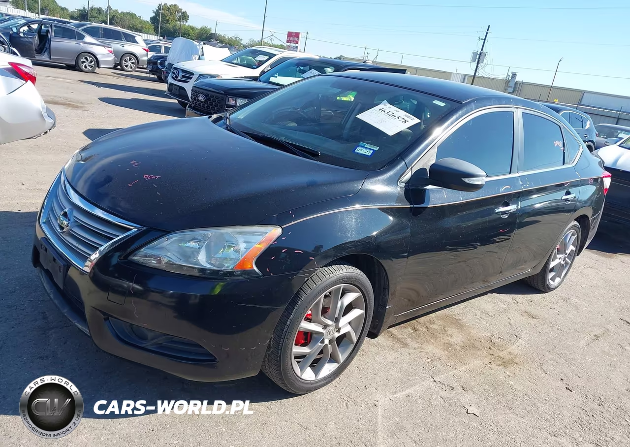 2013 Nissan Sentra Sv VIN:3N1AB7AP4DL725261 - 2
