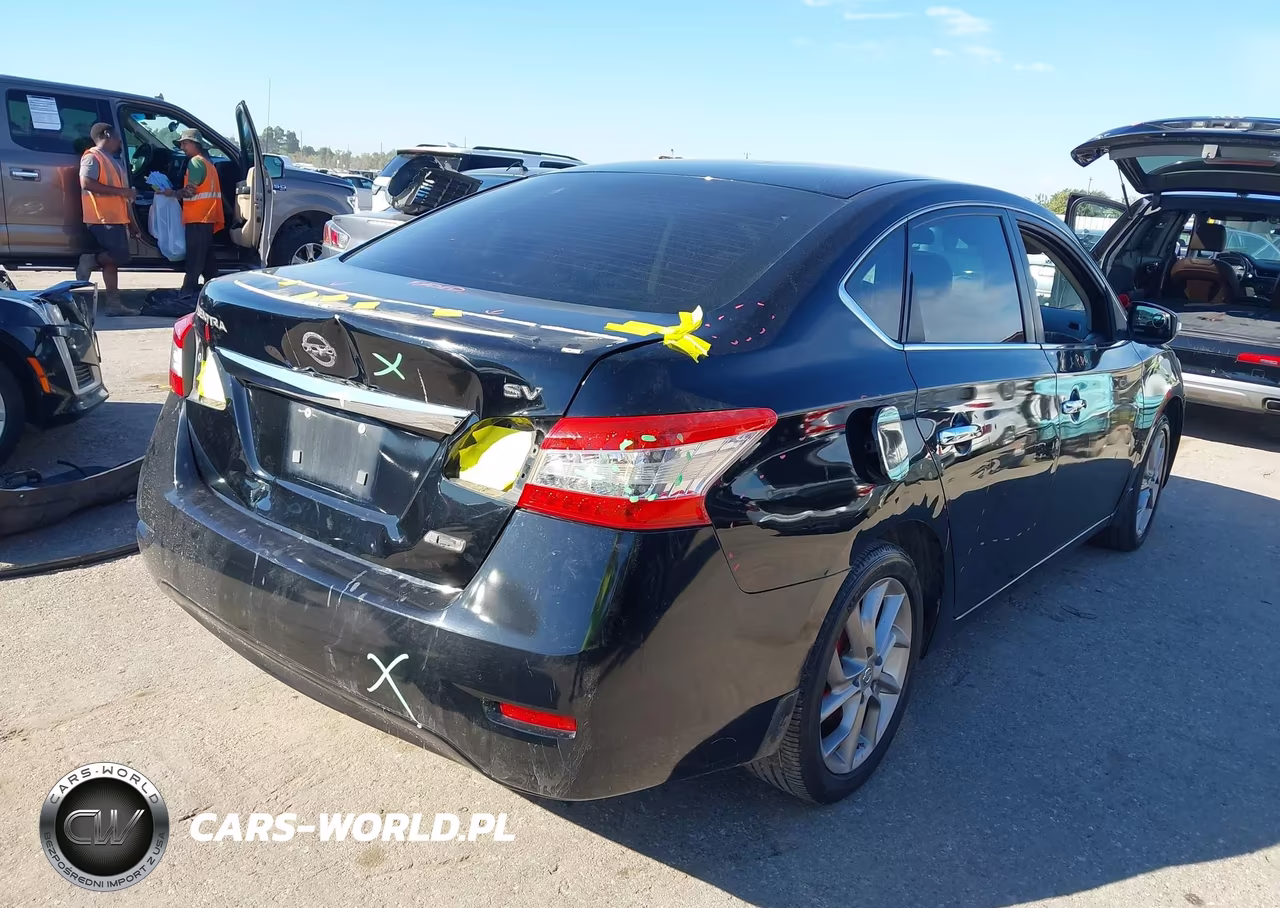 2013 Nissan Sentra Sv VIN:3N1AB7AP4DL725261 - 4