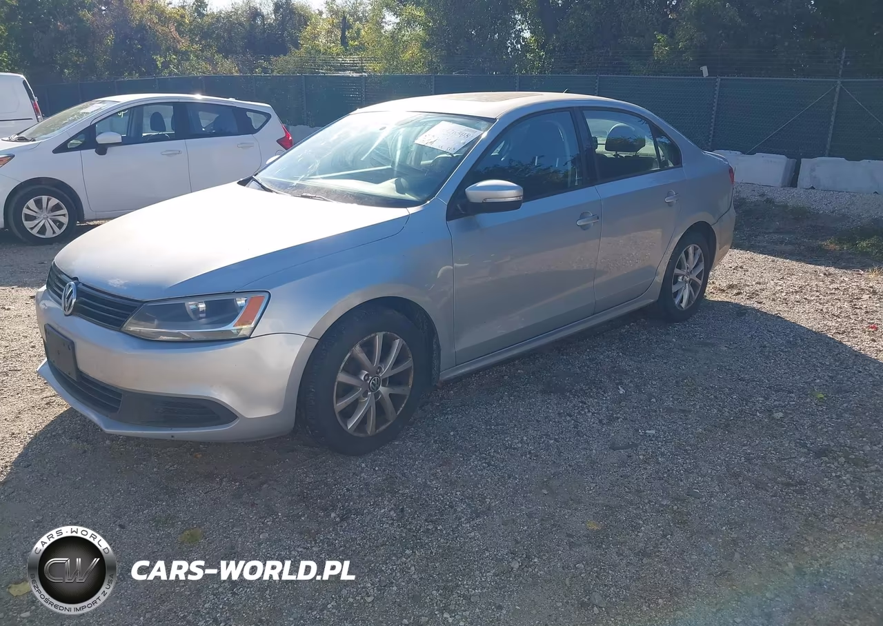 2012 Volkswagen Jetta 2.5L Se VIN:3VWDP7AJ5CM470715 - 2