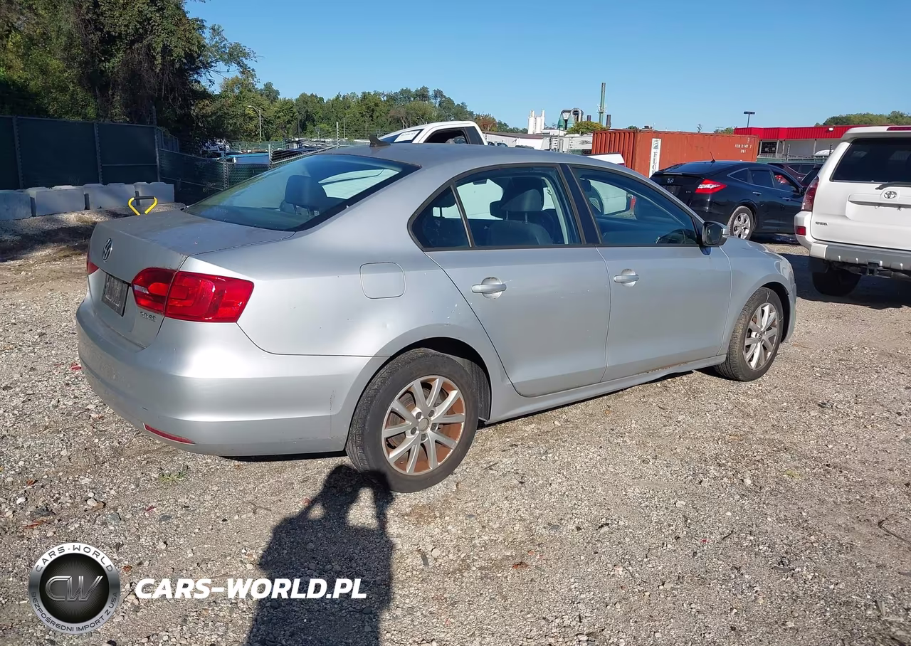 2012 Volkswagen Jetta 2.5L Se VIN:3VWDP7AJ5CM470715 - 4