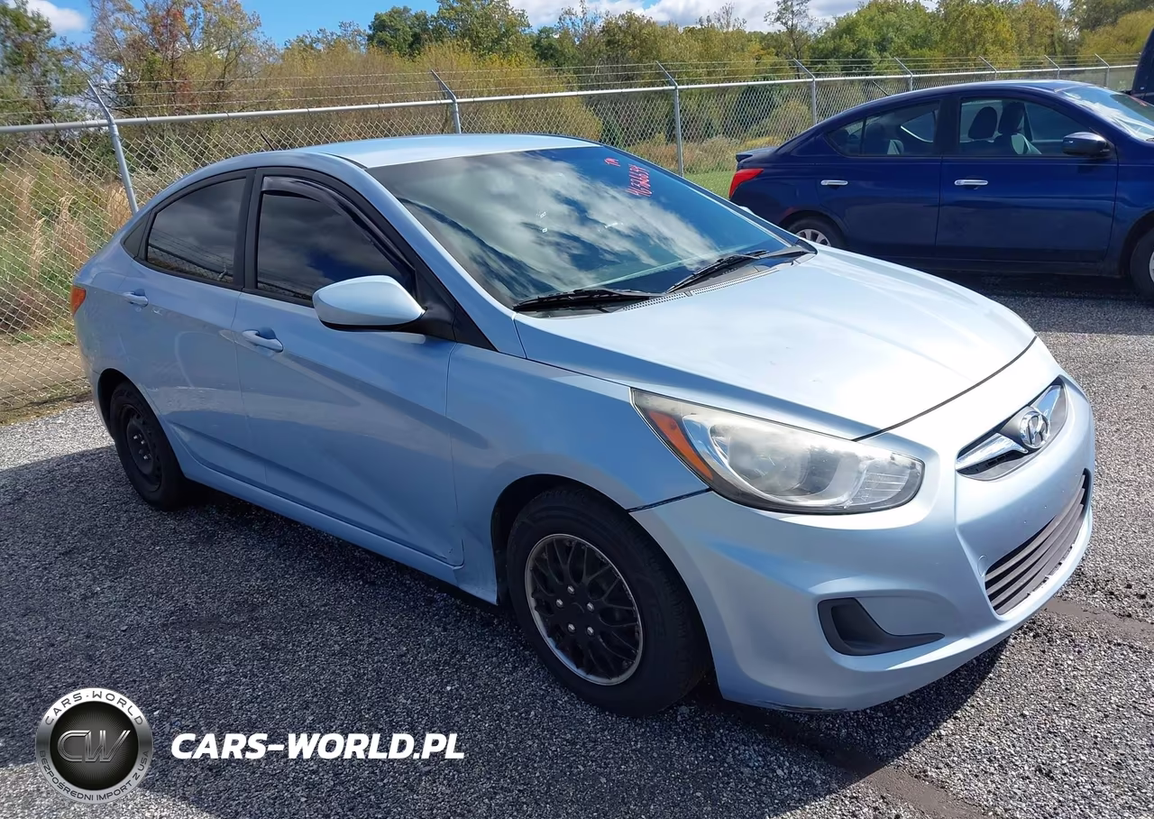 2014 Hyundai Accent Gls VIN:KMHCT4AE3EU715453 - 1