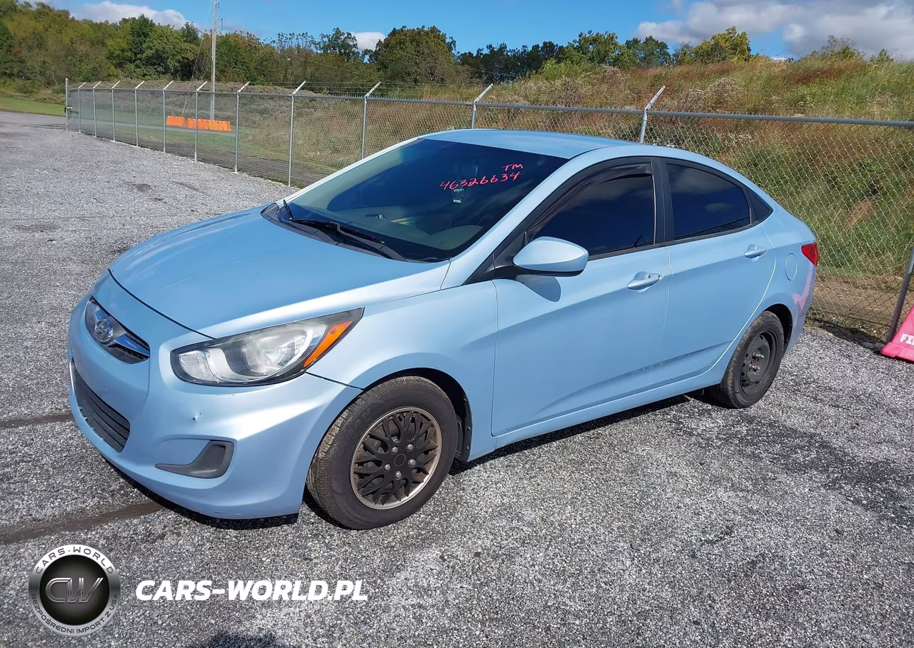 2014 Hyundai Accent Gls VIN:KMHCT4AE3EU715453 - 2