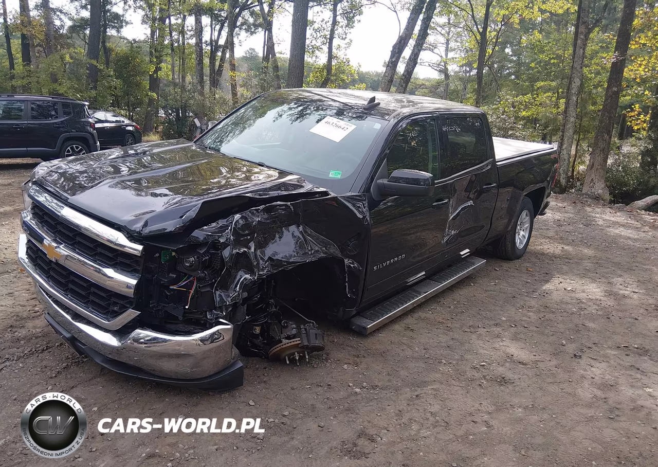 2017 Chevrolet Silverado 1500 1Lt VIN:3GCUKRECXHG416597 - 2