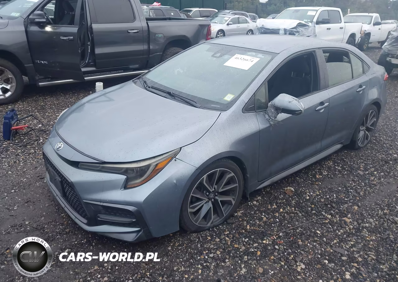2020 Toyota Corolla Se VIN:JTDS4RCE2LJ041818 - 2