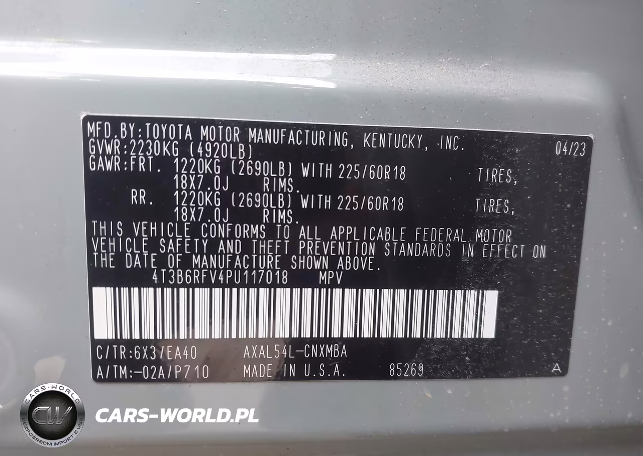 2023 Toyota Rav4 Hybrid Xle Premium VIN:4T3B6RFV4PU117018 - 9