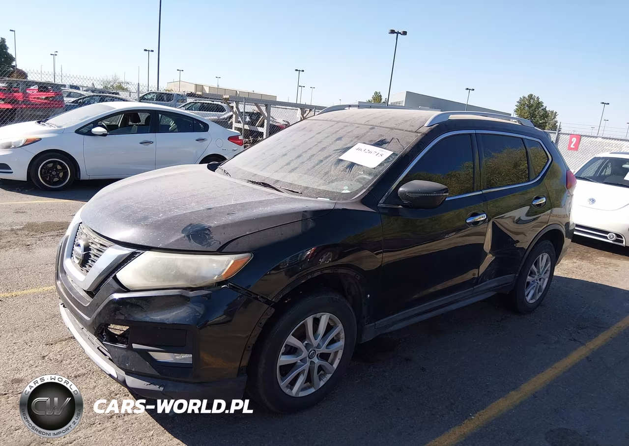 2017 Nissan Rogue Sv VIN:KNMAT2MV0HP539220 - 2