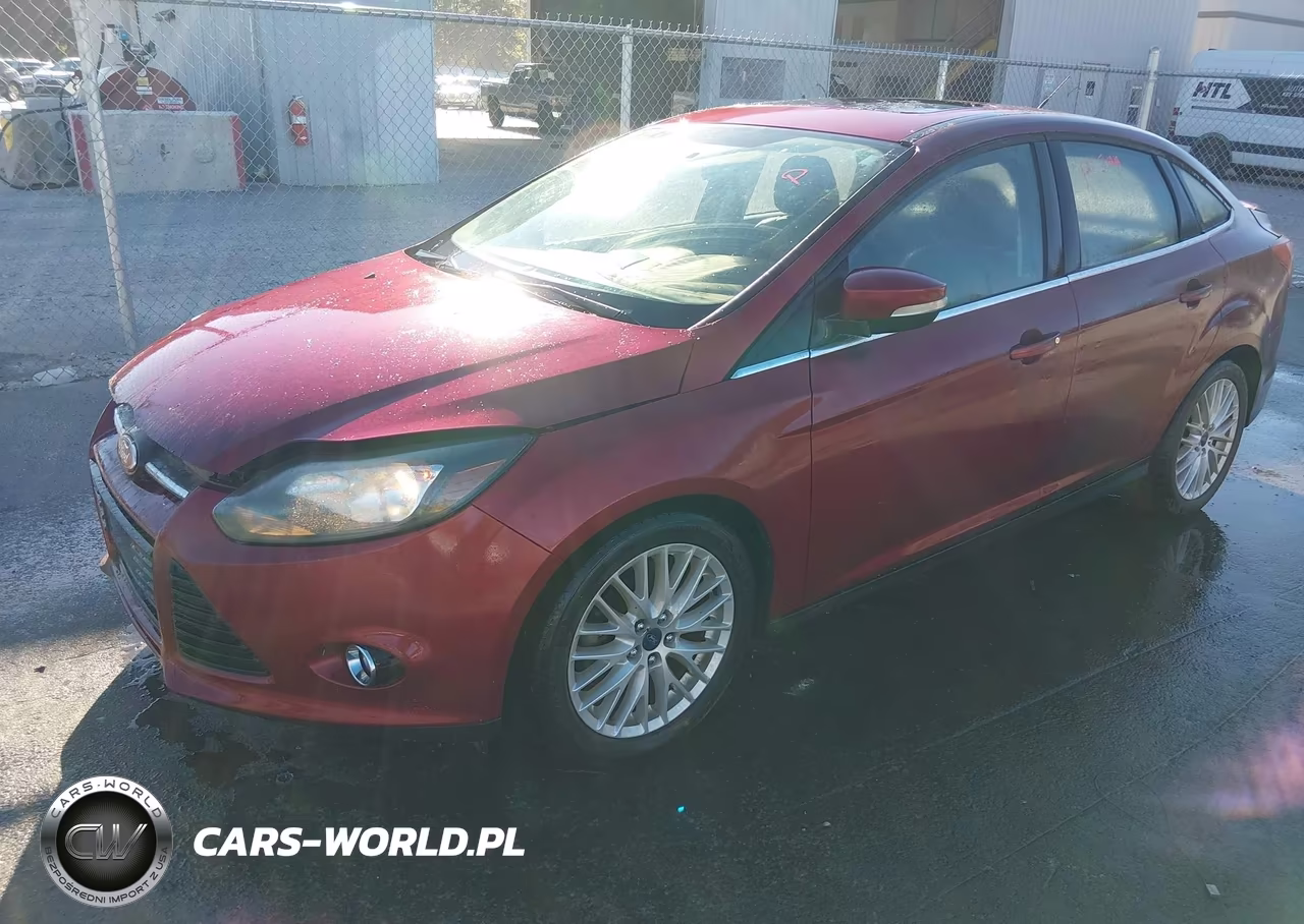 2013 Ford Focus Titanium VIN:1FADP3J25DL378873 - 2