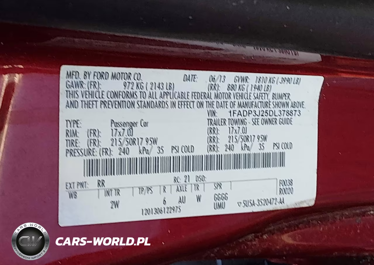 2013 Ford Focus Titanium VIN:1FADP3J25DL378873 - 9