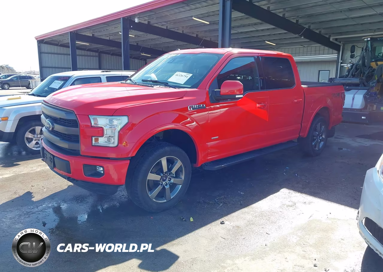 2016 Ford F-150 Lariat VIN:1FTEW1EG4GKD43490 - 2