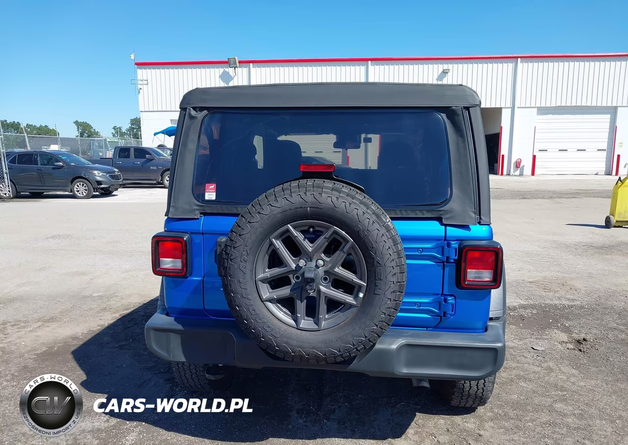2025 Jeep Wrangler 2-Door Sport S 4X4 VIN:1C4PJXAN1SW506712 - 17