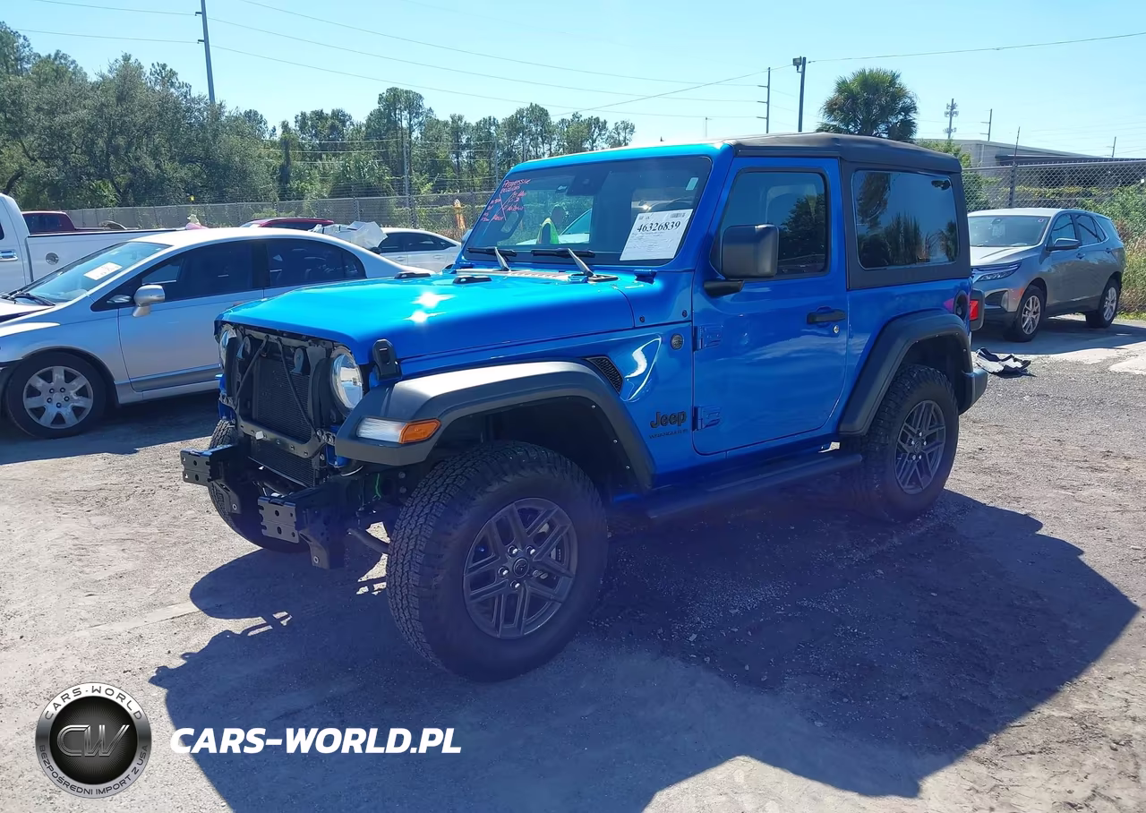 2025 Jeep Wrangler 2-Door Sport S 4X4 VIN:1C4PJXAN1SW506712 - 2