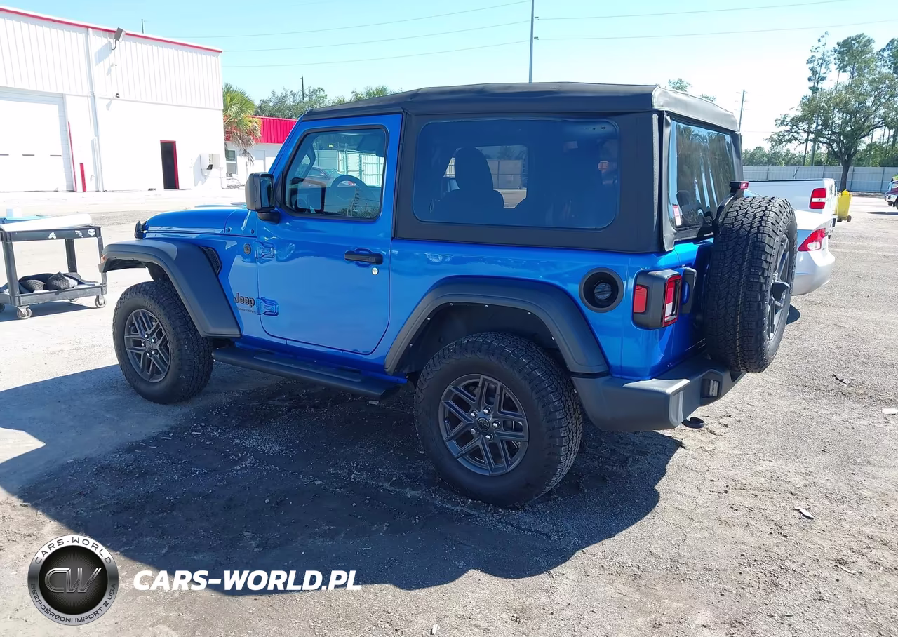 2025 Jeep Wrangler 2-Door Sport S 4X4 VIN:1C4PJXAN1SW506712 - 3